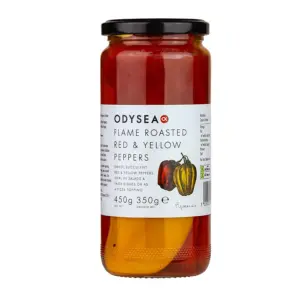 Odysea Flame Roasted Red & Yellow Peppers