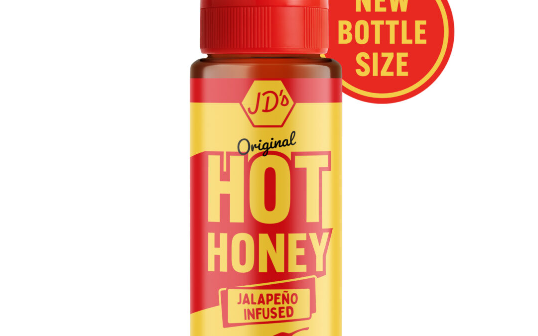 JD’s Hot Honey – Original Jalapeno Infused (260g bottle)